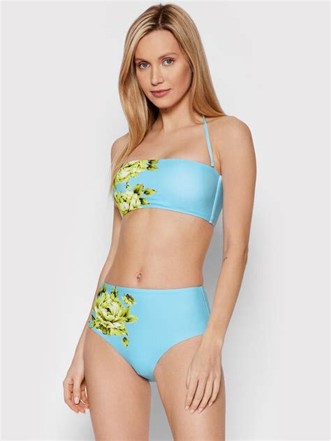 Seafolly Bikini Oberteil Full Bloom Blau Modivo De