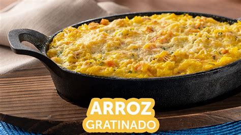 Arroz Gratinado al Horno Kiwilimón YouTube