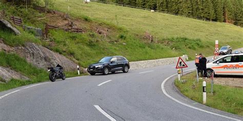 Urnäsch AR Kollision zwischen Töff und Auto