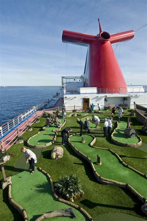 Strange Miniature Golf Courses And Putt Putt Holes Cruise Ship Course