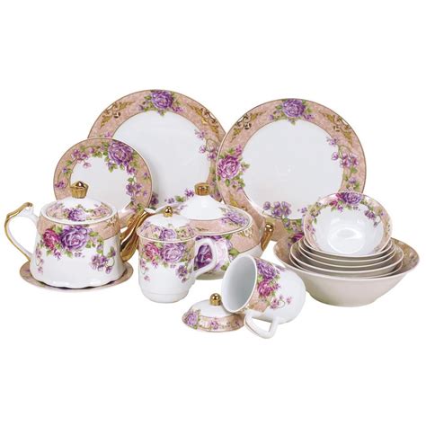 Jual Vicenza Dinner Set Perlengkapan Makan D82 Shopee Indonesia