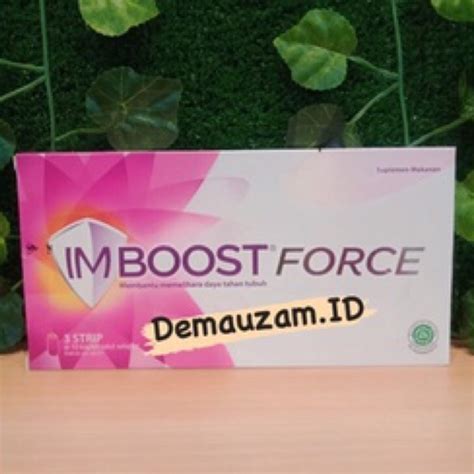 Jual IMBOOST FORCE ISI 10 TABLET Shopee Indonesia