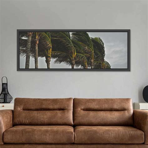 Storm Swept Palm Trees Wall Art | Photography