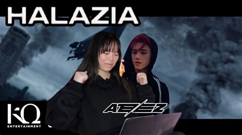 Reacting To Ateez Halazia Youtube