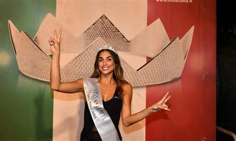 Miss Italia La Reginetta Di Bellezza Ofelia Passaponti