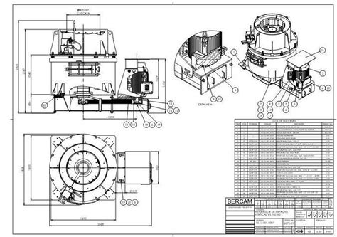 Impact Crusher Vsi Vs 160 Sg Complete Set Of Drawings 3d