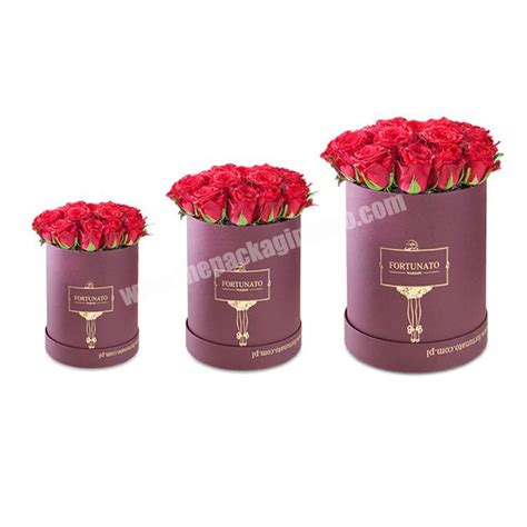 Customized Gift Packaging Paper Cardboard Boxes For Flowers