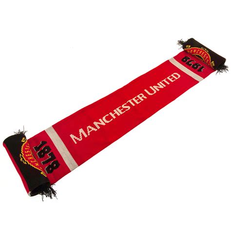 Manchester United FC Scarf RT Red Merch