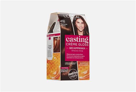 L'Oreal Paris Краска для волос Casting Creme Gloss 418 180 мл — купить ...