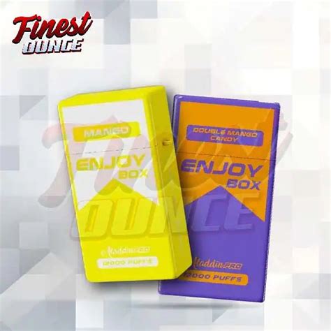 Aladdin Enjoy Box 12K Puff Disposable Pod Finest Ounce Online Vape Store