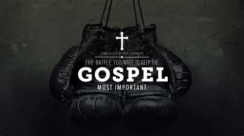 Wednesday Wallpaper: Keep the Gospel Most Important - Jacob Abshire