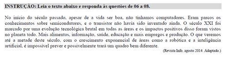 Assinale O Trecho Do Texto Em Que A Conjun O N O Apre