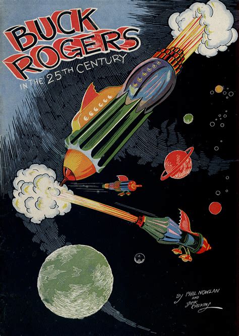 Buck Rogers Rocket Poster- Vintage Comic Book Poster — MUSEUM OUTLETS