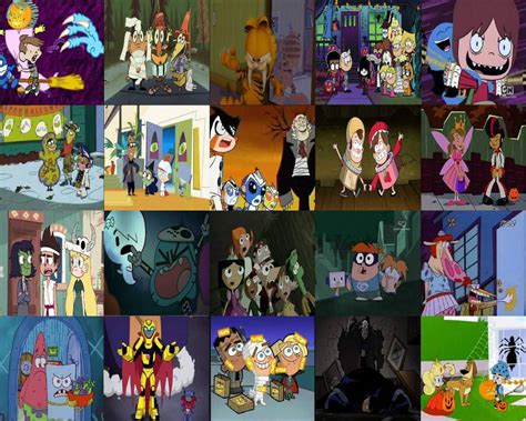 Top 20 Cartoon Characters Happy Halloween by hodung564 on DeviantArt