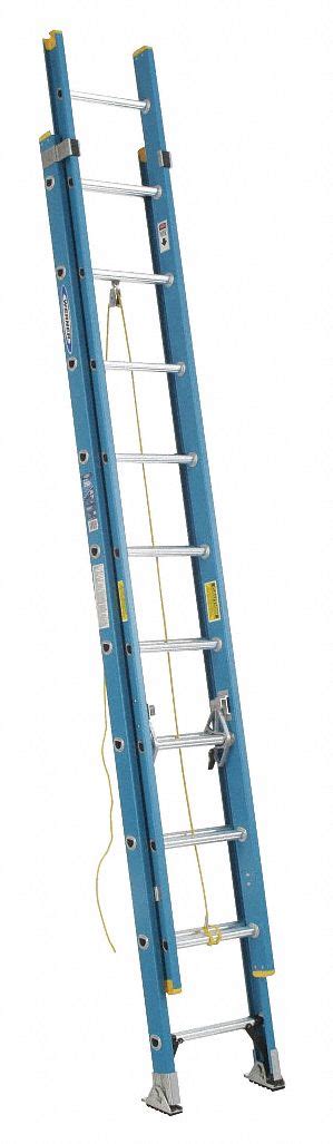 Werner 20 Ft Industry Ladder Size 17 Ft Extended Ladder Ht Extension Ladder 41d273 D6020 2