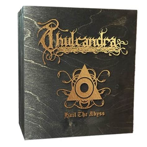 Thulcandra Hail The Abyss Lp Wooden Box Tpl Records