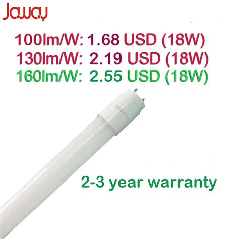 Nanotechnology Tube8 360degree Milk Cover 4ft T8 Led Light Tube China Led Light Tube And T8