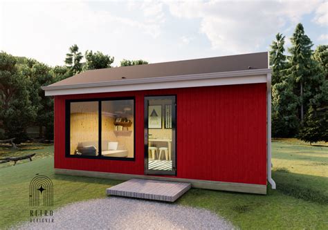 Weekend House 10x20 Plans Tiny House Plans Small Cabin Floor Plans