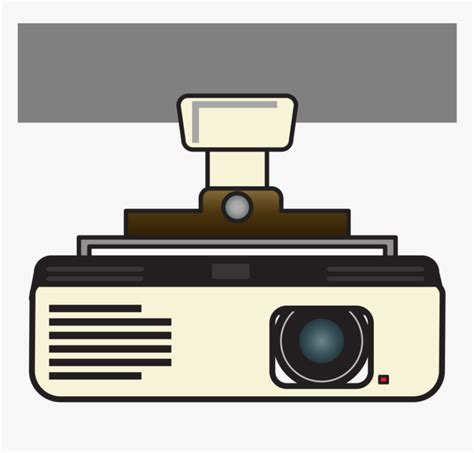 Vehicle - Projector Output Device Drawing, HD Png Download - kindpng