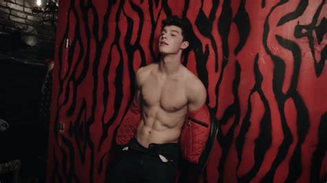 Shawn Mendes Shirtless For Flaunt Magazine Dec Popsugar