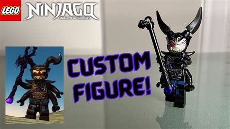 Ninjago Season 10 Oni Garmadon Custom Figure YouTube