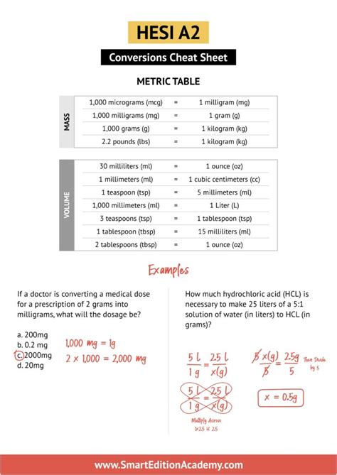 Solution Hesi A Math Practice Exam Studypool Worksheets Library