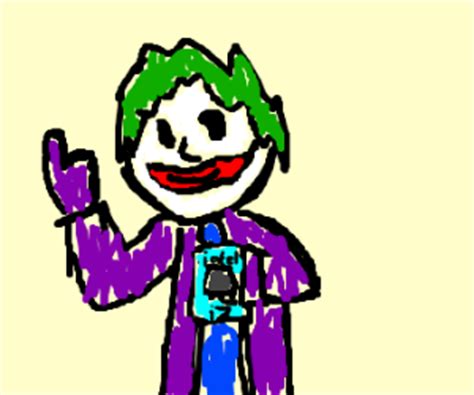 The Joker Does Stand Up Comedy Drawception