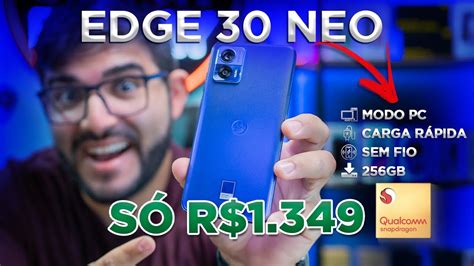 O Mais Completo E Barato Da Black Friday Motorola Edge 30 NEO Carrega