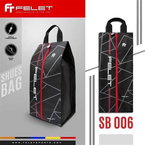 Felet Trenzy Pro Thermal Rackets Bag Badminton Raket Beg Felet Bag