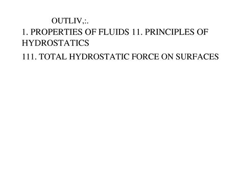 SOLUTION Hydraulics Compilation Studypool