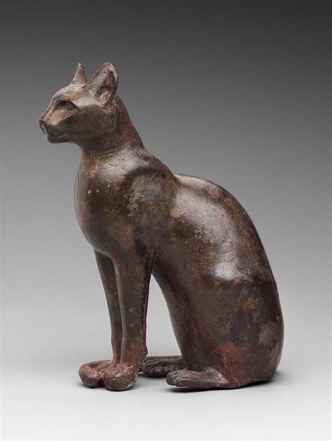 Statuette Of A Cat Museum Of Fine Arts Boston