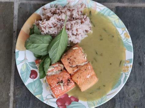 Recipe Thai Green Curry Salmon And Wild Rice