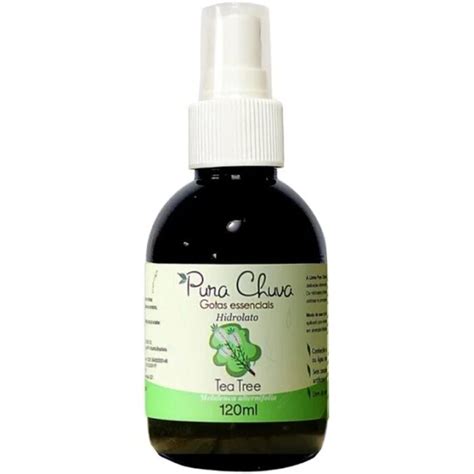 Hidrolato de Tea Tree Melaleuca 120mL Pura Chuva Divina Fórmula