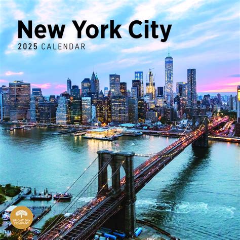 Amazon.com: 2025 New York City Monthly Wall Calendar by Bright Day, 12 x 12 Inch NYC Times