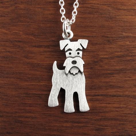 Schnauzer Pendant Etsy