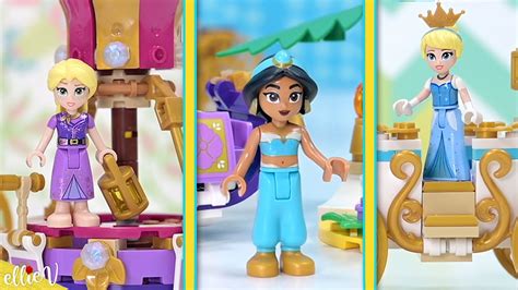 Disney Lego Princess Enchanted Journey All Three Builds Rapunzel