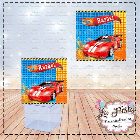 Rótulo para Caixinha Acrílica Hot Wheels Elo7