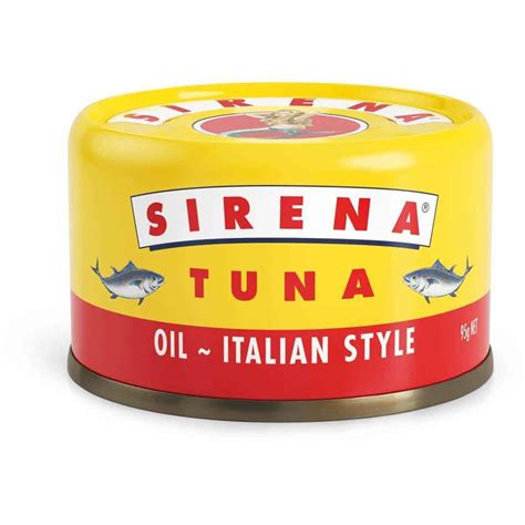 Buy Sirena Tuna In Oil Italian Style 95g Online Worldwide Delivery