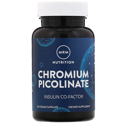 Mrm Chromium Picolinate Mcg Vegan Capsules