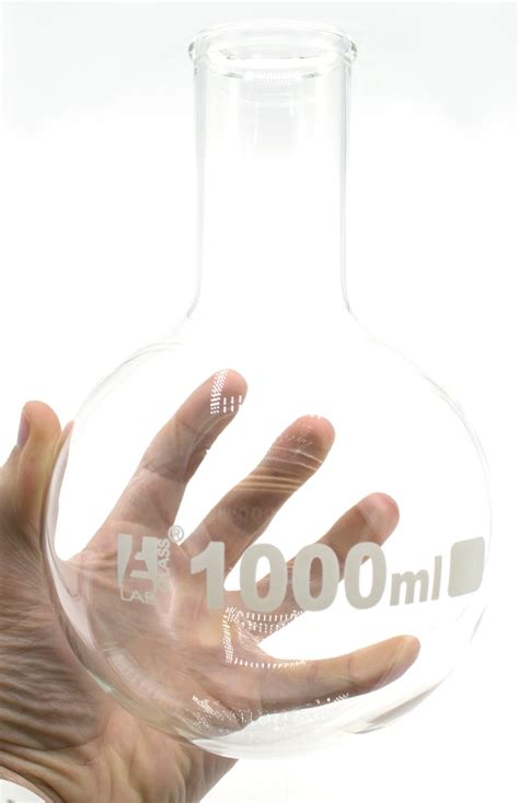 Eisco Glass Round Bottom Boiling Flask Narow Neck 1000 Ml Flasks