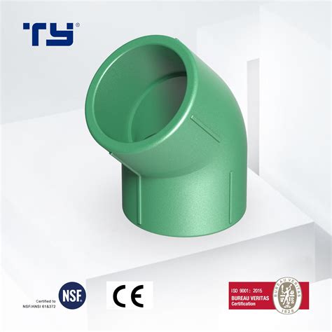 High Quality PPR Pipe Fitting For Cold And Hot Water Brands Plumbing Price List Factory Plastic
