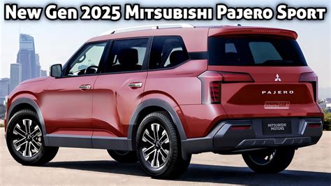 All New Gen Mitsubishi Pajero Sport 2025 Mitsubishi Pajero Sport 2023