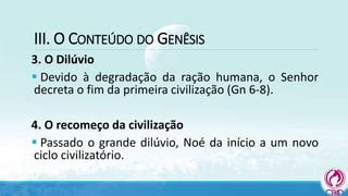 Genesis O Livro Da Cria O Divina Ppt