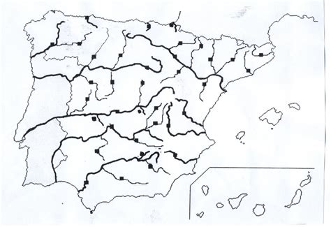 Mapa Mudo Hidrogr Fico Navarra Mapa Mudo