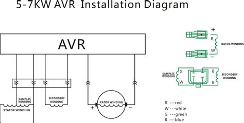 Avr For Engine Generator Cuircuit Diagram