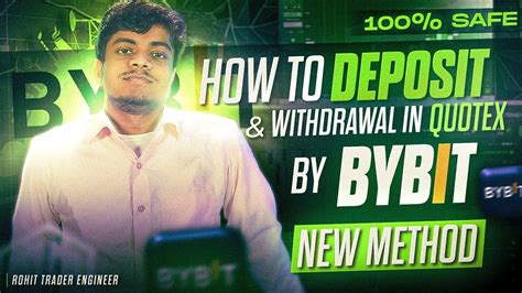 How To Deposit Withdrawal In Quotex By ByBit Binary Options Trading