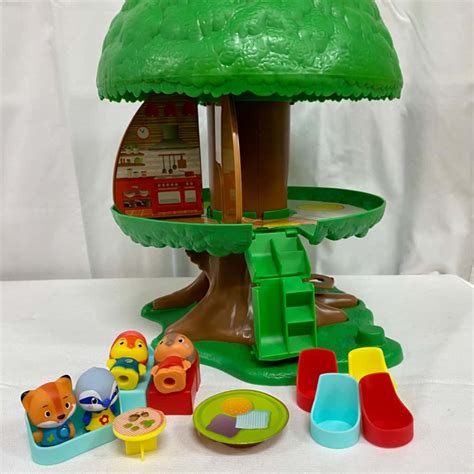 Klorofil Magic Tree Pop Up House With Lift Swing Furniture And Figures S