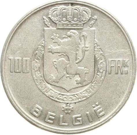 Belgien Francs Leopold Iii Ef Ma Shops