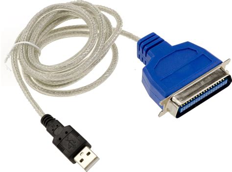 Câble Adaptateur De 180m Usb Vers 1 Port Parallèle Db25