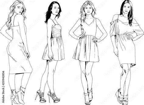 Female Poses Drawing